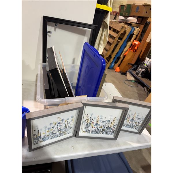 Sorted frames and pictures