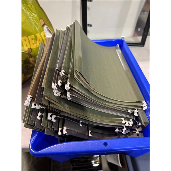 Letter size file folders