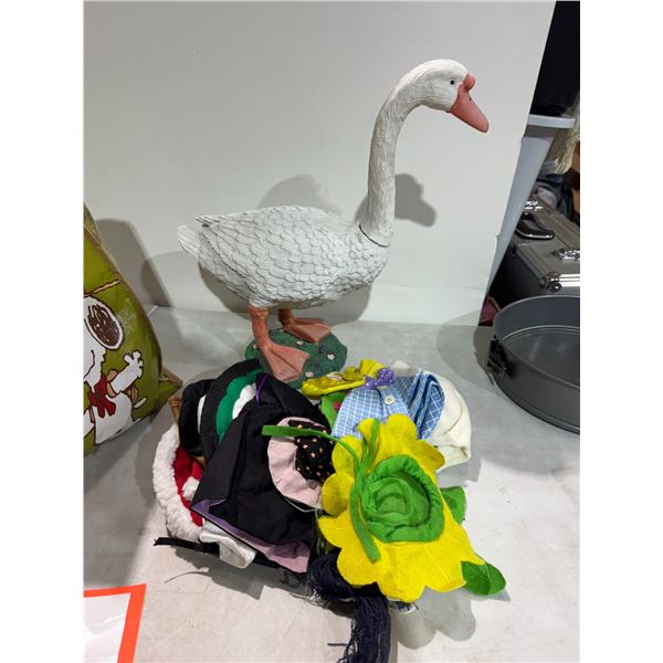 Porch Goose with Clothing