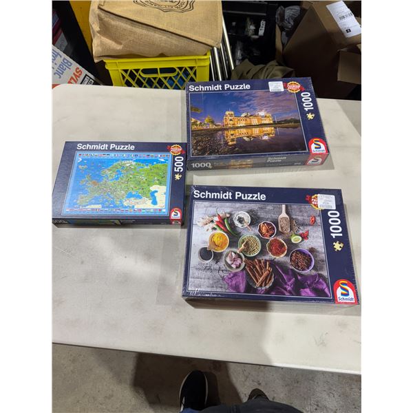 3 new sealed SCHMIDT puzzles