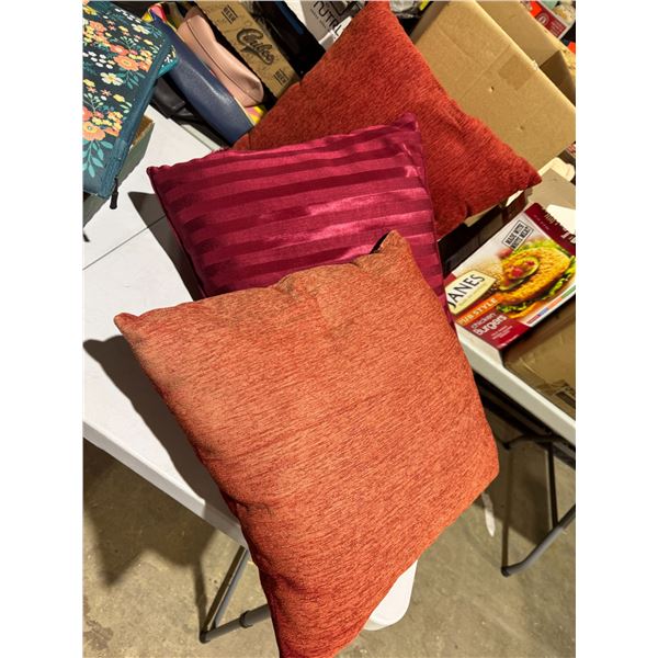 Throw pillows