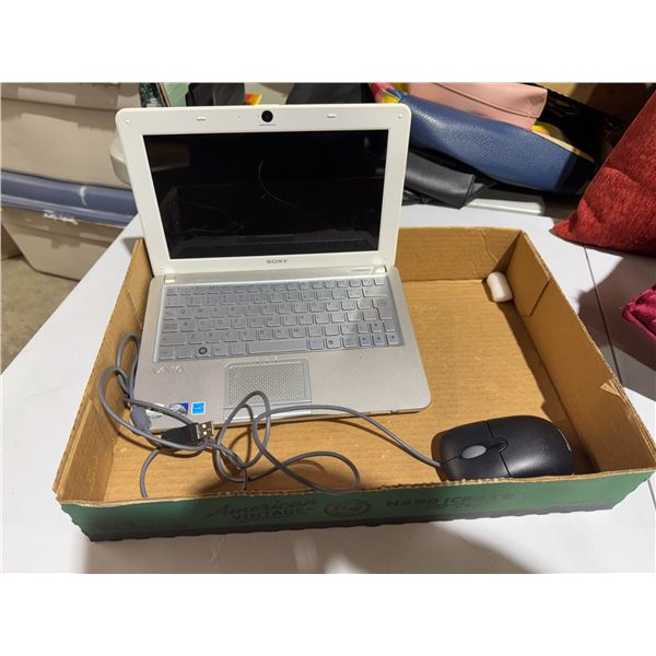 Sony personal computer and test