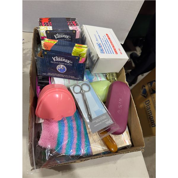 Kleenex and other healthcare items