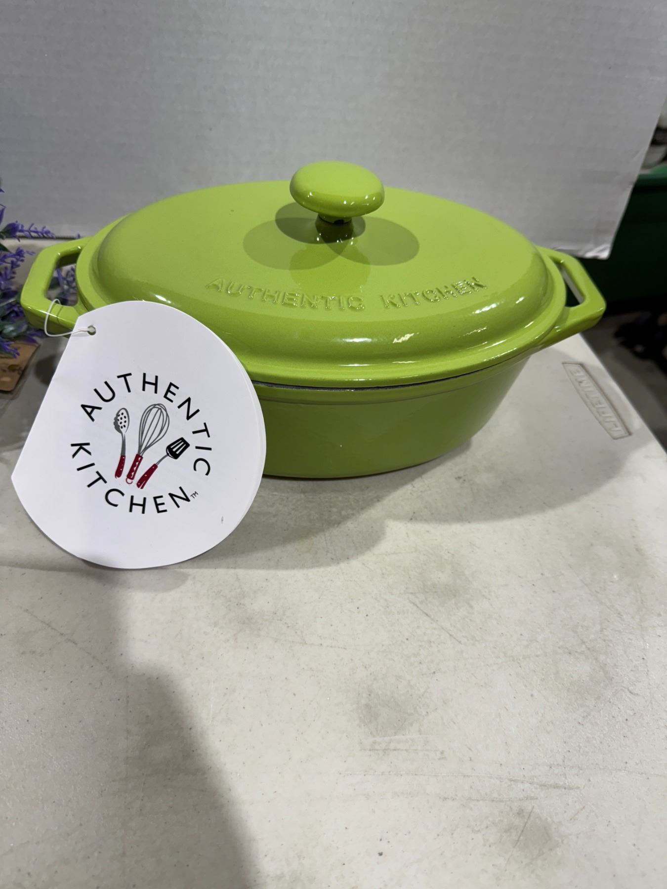 Authentic kitchen baking pan