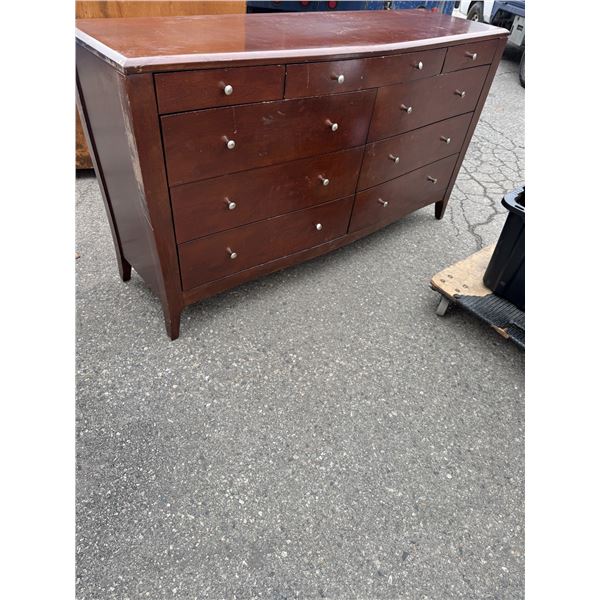 Dresser 67 1/2 inches long 20 inches deep and 37 1/2 inches tall