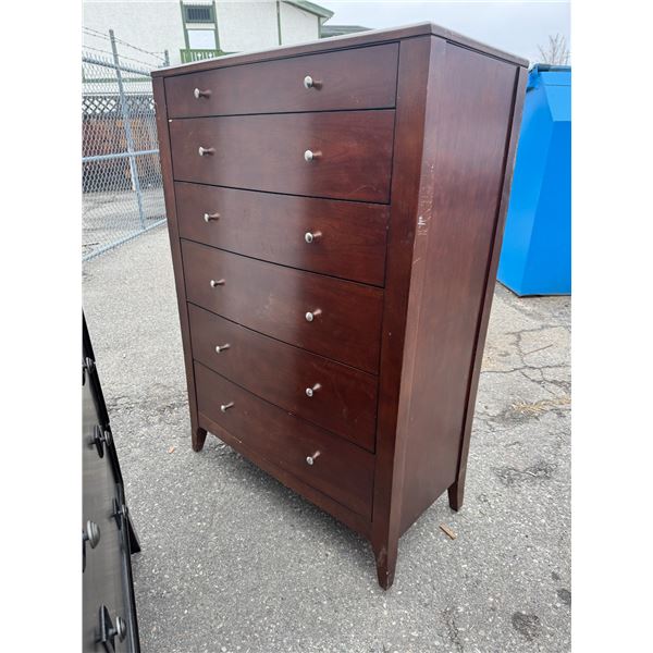 Dresser measures 40" x 19" x 57" tall