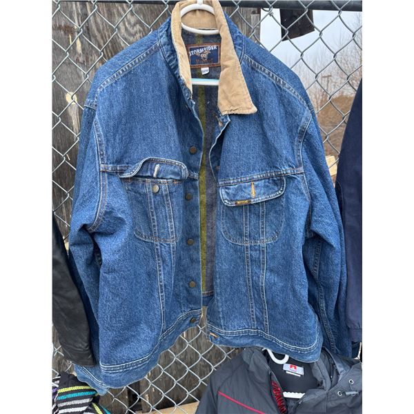 Storm rider Mustang jean jacket size 50
