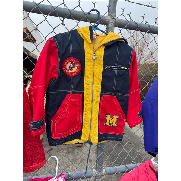 Mickey's jacket size 8
