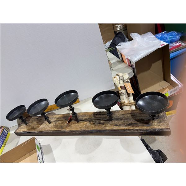 Rustic Candle Holder