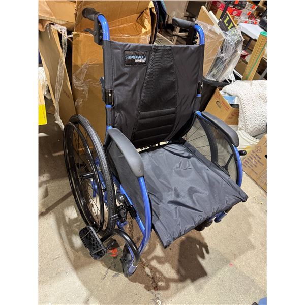 Folding wheel wheelchair