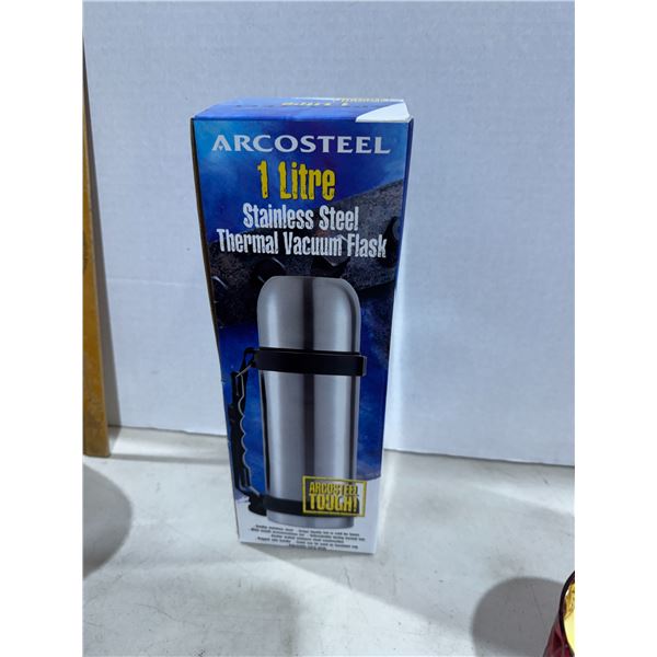1 L stainless steel, thermal, vacuum flask