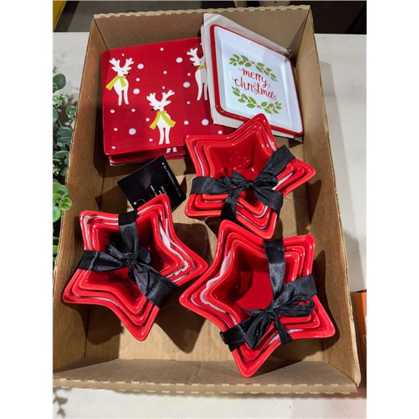 Assorted new dishware