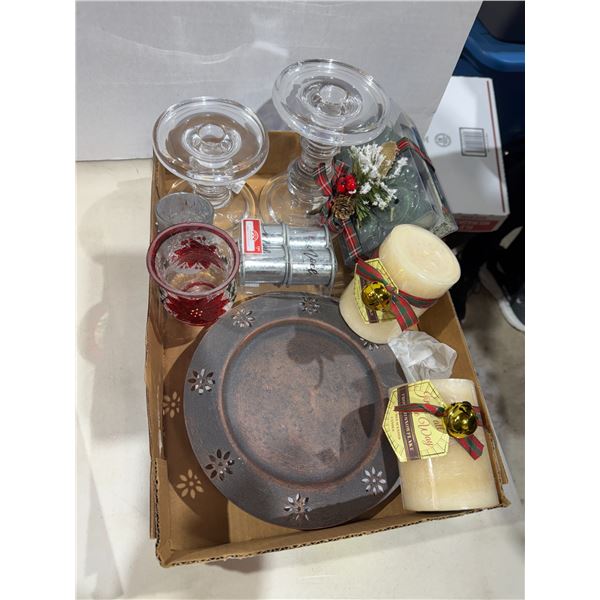 Candleholders and candles