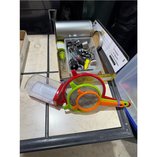 IfARBERWARE strainers, kitchen items, wine related and butter