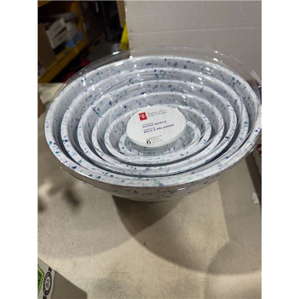 Melamine mixing bowls