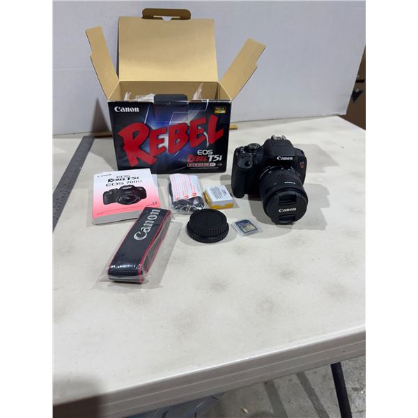 Canon rebel EOS rebel T5I camera