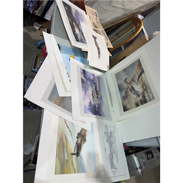 Airplane pictures, and aviation items