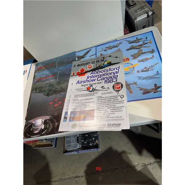 Posters and scale drawings