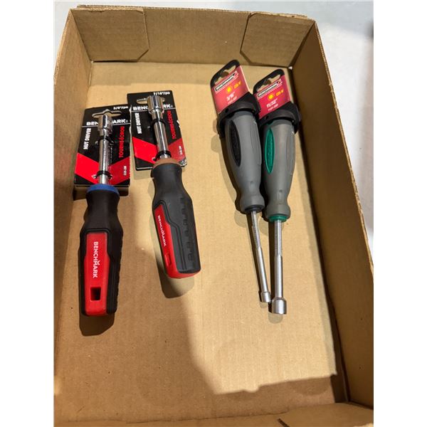 Benchmark nut drivers