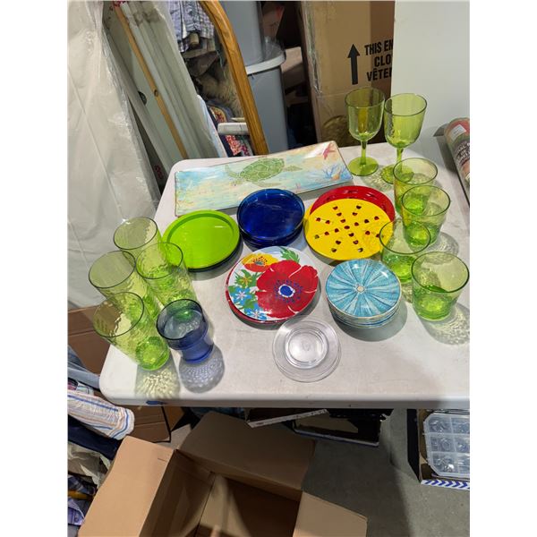 Deck/poolside dishes