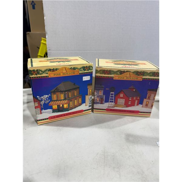 New Pine Hollow G. B shot and sons meat company, and plenty wood farms.