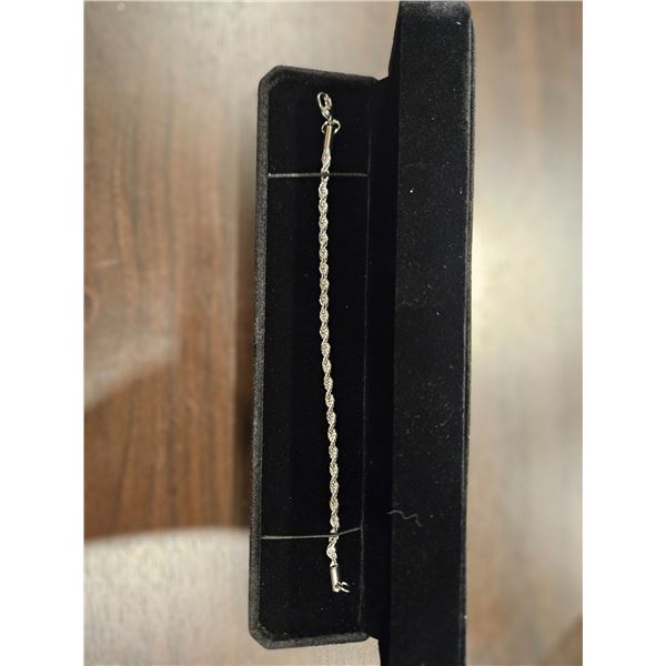 4.0mm Rope Bracelet- 8" long