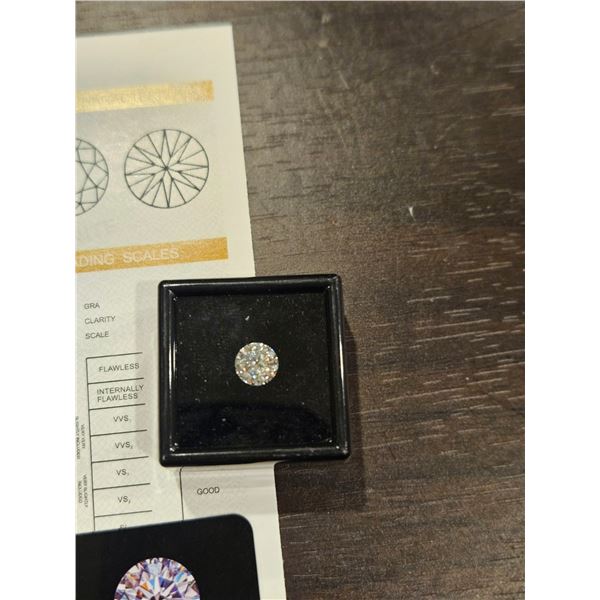 1.0ct Moissanite Lab Dimaond