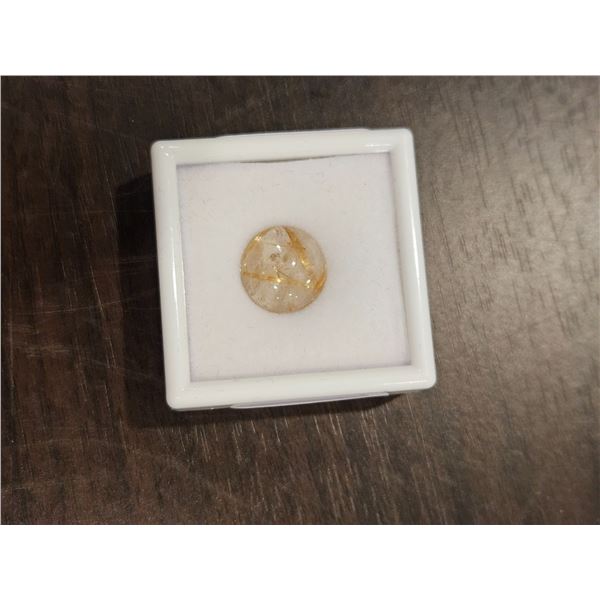 8.3ct Natural Golden Rutile Quartz