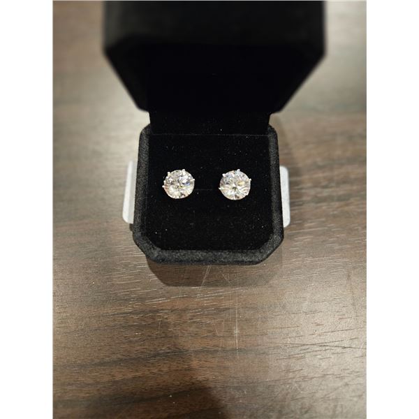 4.0ct Each Simulated Diamond Earrings