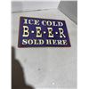 Image 1 : Ice cold beer tin sign, mash the exclusive inside story of TV's most popular show