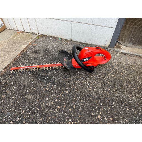 Black & Decker hedgehog hedge trimmer