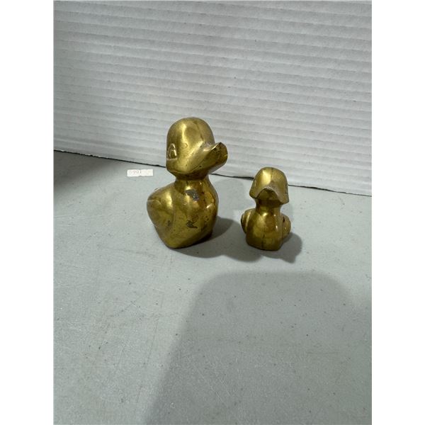 Brass ducks