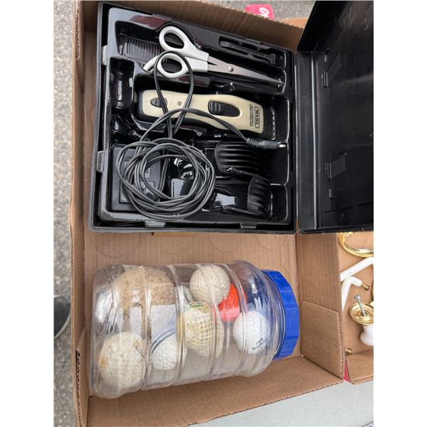 WAHL shaver and balls