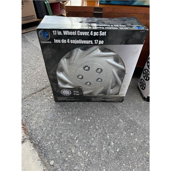 17 inch wheel cover four piece set