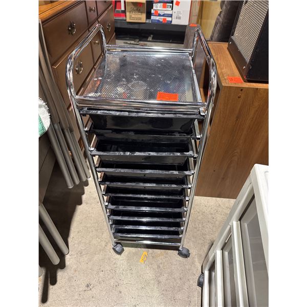 Drawered rolling cart