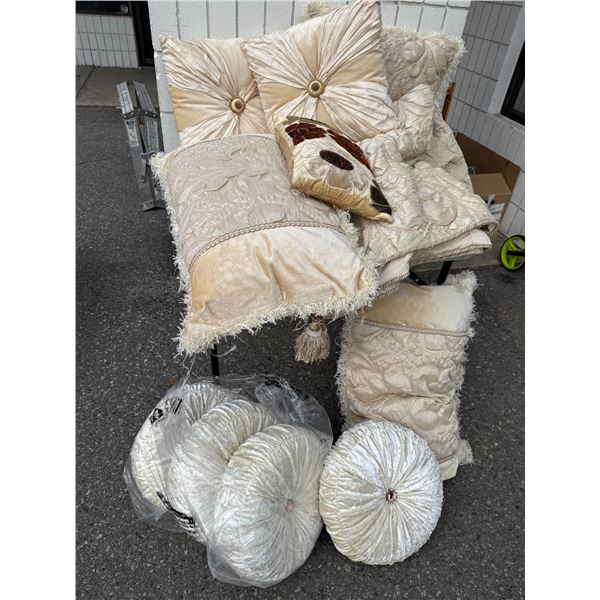 Throw pillows and cushions