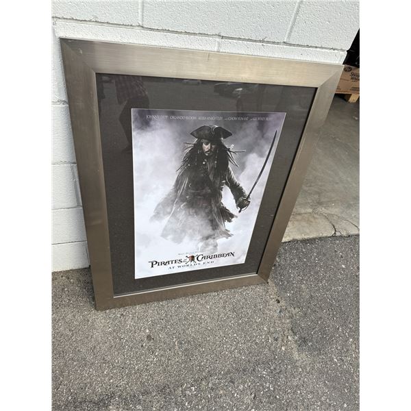 Pirates of the Caribbean wall hanging