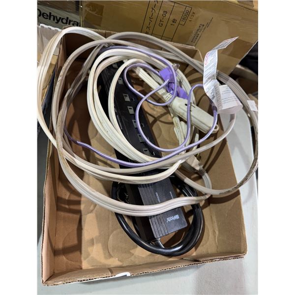 Power bars, and extension cord