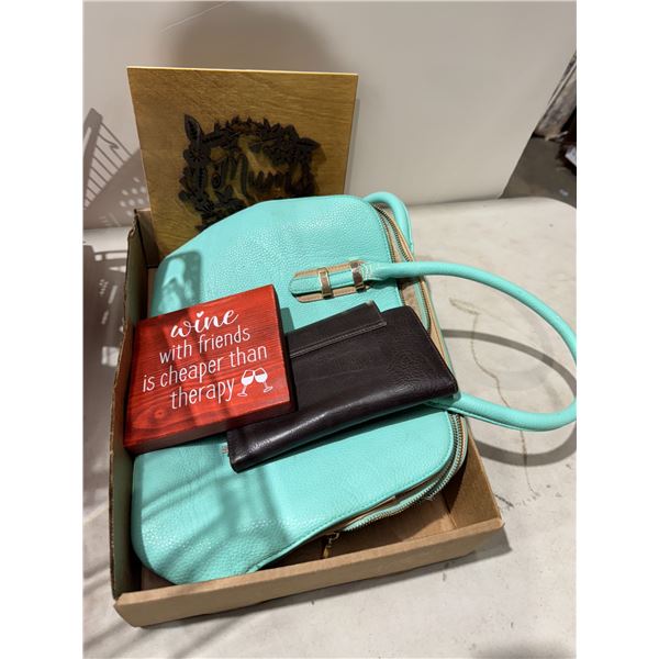 Purse, wallet, and other items