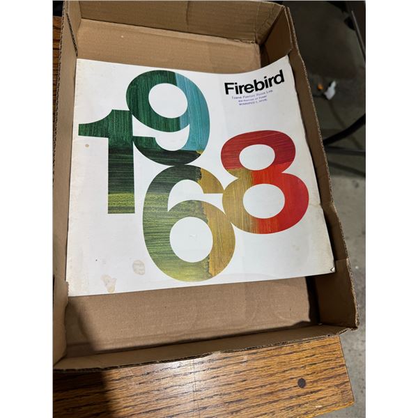 Firebird vehicle advertising template 19