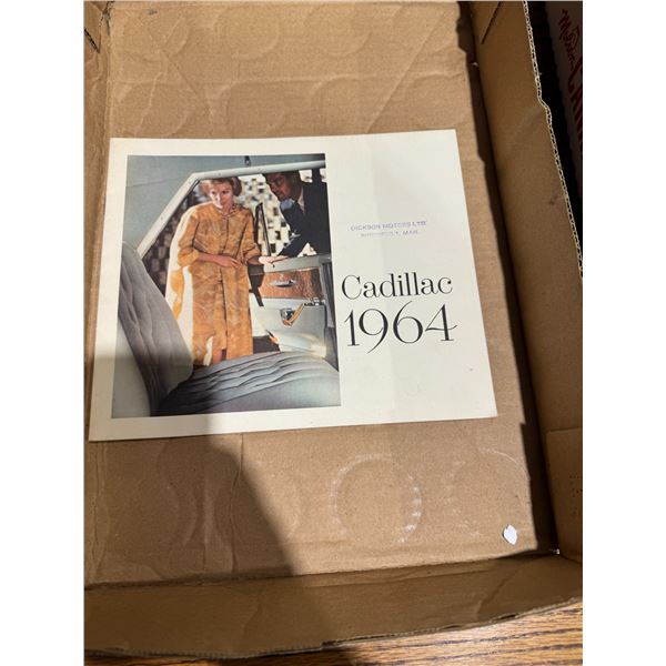 Cadillac 1964 vehicle advertising