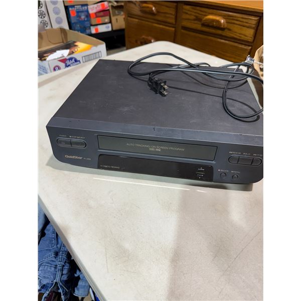 Gold star VHS player