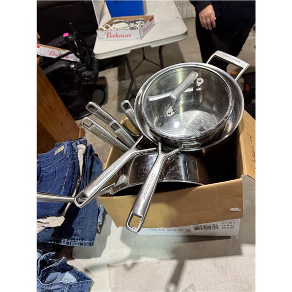 KitchenAid pots and pans