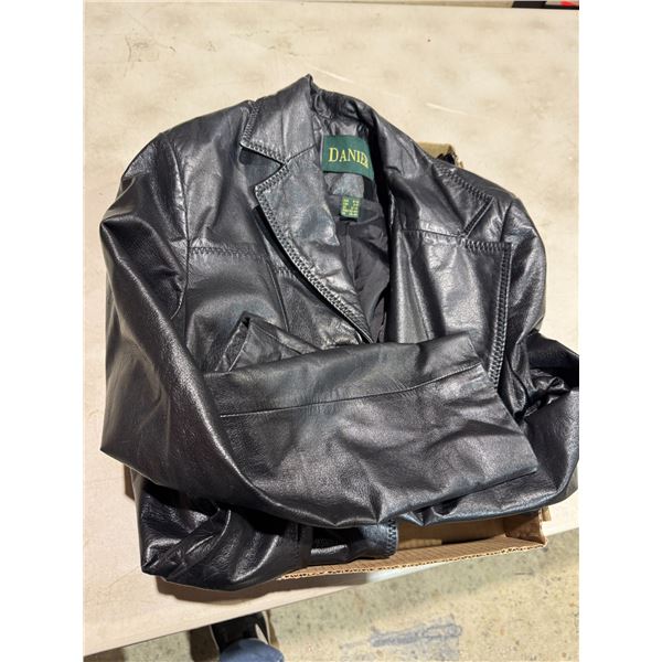 Danier leather jacket size small