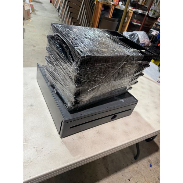 Cash trays and cash drawer no key