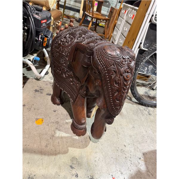 Carved elephant