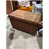 Image 1 : Solid wood chest measures 32" x 18" x 21" tall