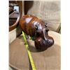 Image 1 : Solid carved  hippo