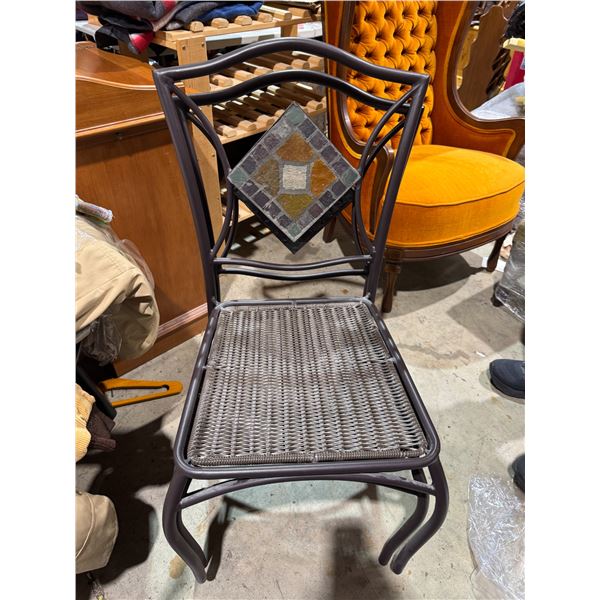 Stacking  chairs 17" x 3' tall