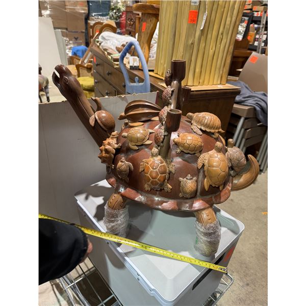 Turtle decor 28" x 18" tall 16 deep
